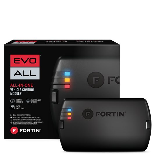 EVO ALL FORTIN מערכת התנעה מהשלט לרכב
