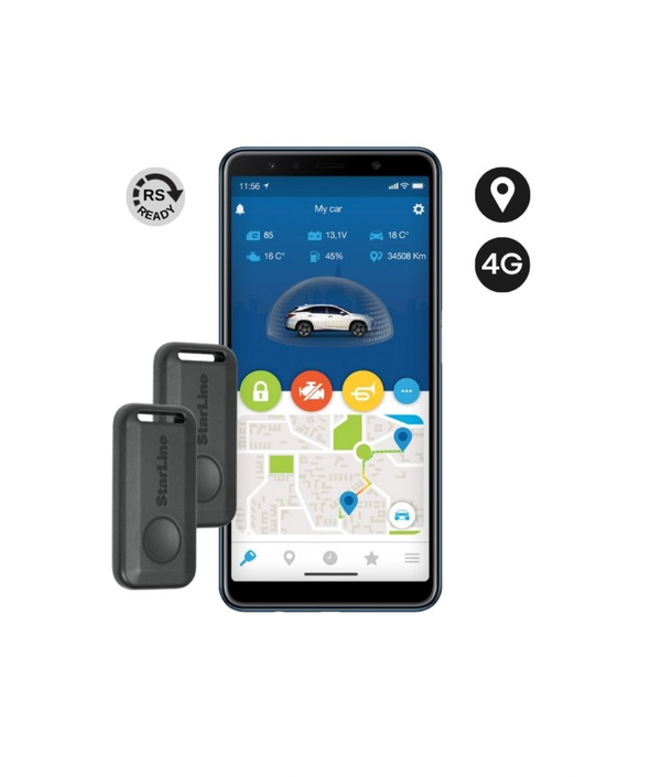 ‏מערכת מיגון ואיתור לרכב ‏הגנה ‏נגד גניבות STARLINE S9V3