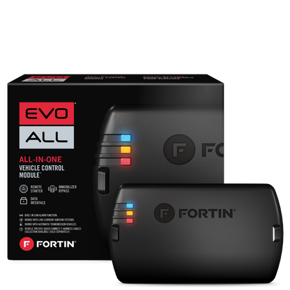 EVO ALL FORTIN מערכת התנעה מהשלט לרכב